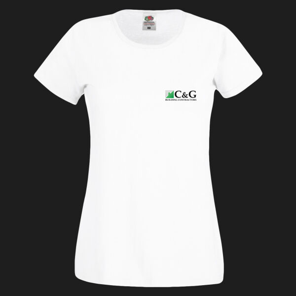 Printed - C&G Building - Left Chest - Ladies' Original T Thumbnail