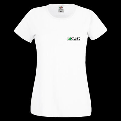 Printed - C&G Building - Left Chest - Ladies' Original T Thumbnail
