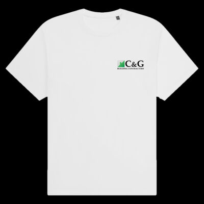 Printed - C&G Building - Left Chest - Organic Heavy T-Shirt Thumbnail