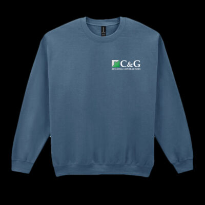 Printed - C&G Building - Left Chest - Heavy Blend™ Adult Crewneck Sweatshirt Thumbnail