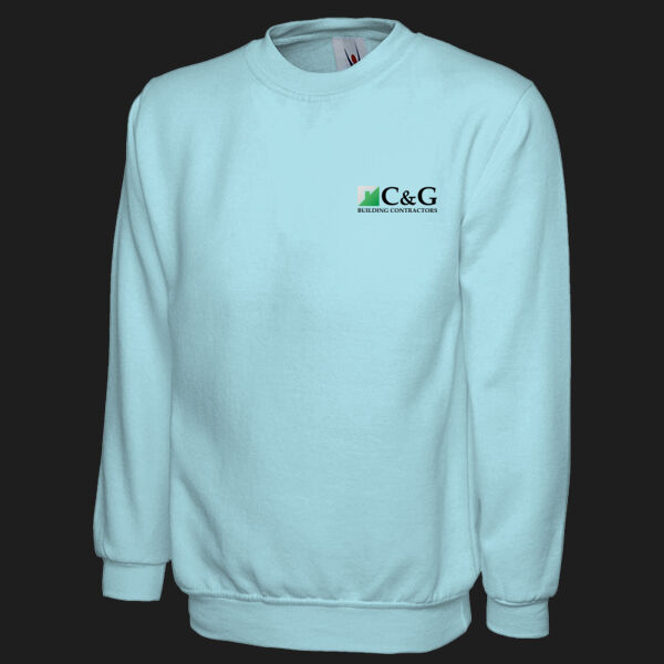 Printed - C&G Building - Left Chest - Classic Sweatshirt Thumbnail