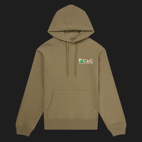 Printed - C&G Building - Left Chest - Organic Hoodie Thumbnail