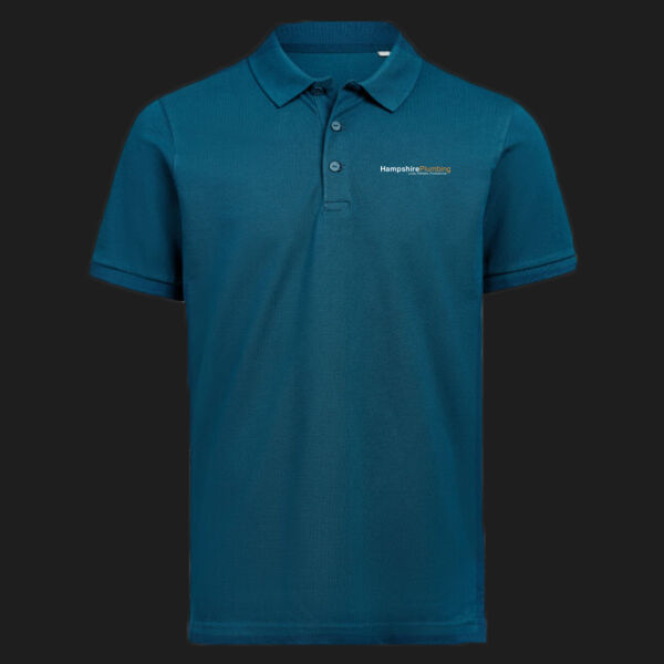 Printed Hampshire Plumbing Left Chest - Polo Regular Fit Thumbnail