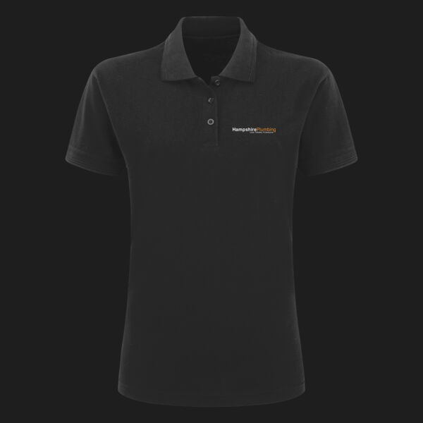 Printed Hampshire Plumbing Left Chest - UCC Ladies' Classic Polo Thumbnail