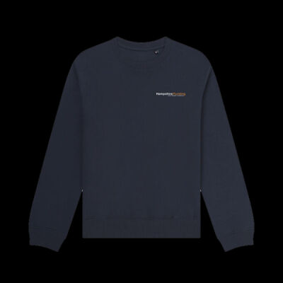 Printed Hampshire Plumbing Left Chest - Organic Sweatshirt Thumbnail