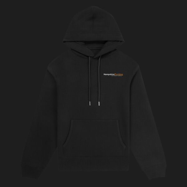Printed Hampshire Plumbing Left Chest - Organic Hoodie Thumbnail