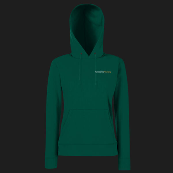 Printed Hampshire Plumbing Left Chest - Ladies' Classic Hooded Sweat Thumbnail