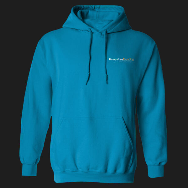 Printed Hampshire Plumbing Left Chest - Heavy Blend™ Adult Hooded Sweatshirt Thumbnail