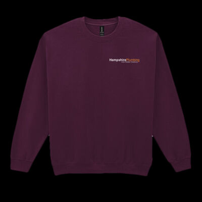 Printed Hampshire Plumbing Left Chest - Heavy Blend™ Adult Crewneck Sweatshirt Thumbnail