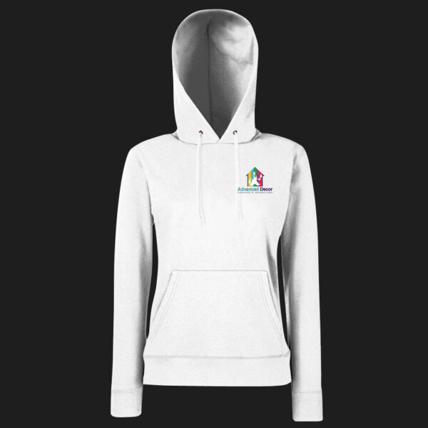 Printed Advanced Decor Left Chest - Ladies' Classic Hooded Sweat Thumbnail