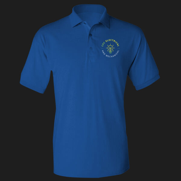 Printed CPC Electrical and Mechanical Left Chest - DryBlend® Adult Jersey Polo Thumbnail