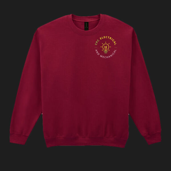 Printed CPC Electrical and Mechanical Left Chest - Heavy Blend™ Adult Crewneck Sweatshirt Thumbnail