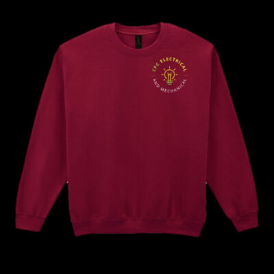 Printed CPC Electrical and Mechanical Left Chest - Heavy Blend™ Adult Crewneck Sweatshirt Thumbnail