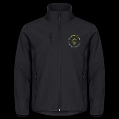 Printed CPC Electrical and Mechanical Left Chest - Classic Softshell Jacket Thumbnail