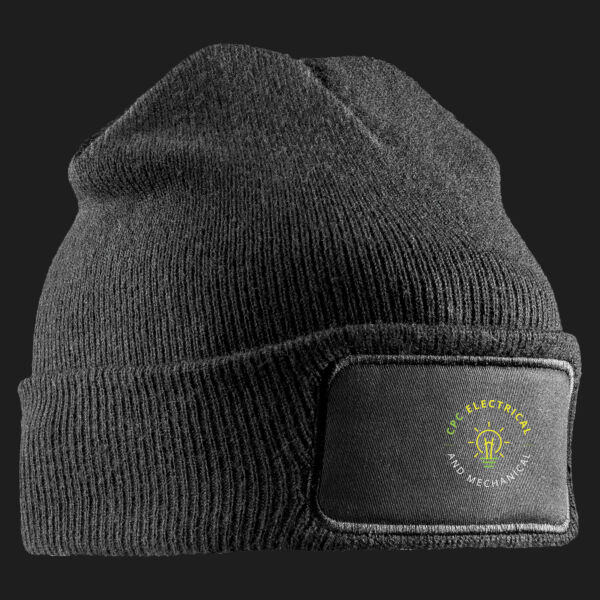 Printed CPC Electrical and Mechanical Left Chest - Double Knit Printers Beanie Thumbnail