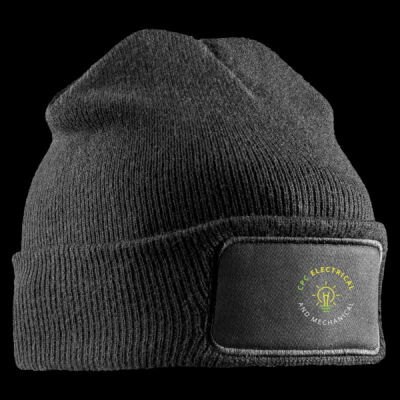 Printed CPC Electrical and Mechanical Left Chest - Double Knit Printers Beanie Thumbnail