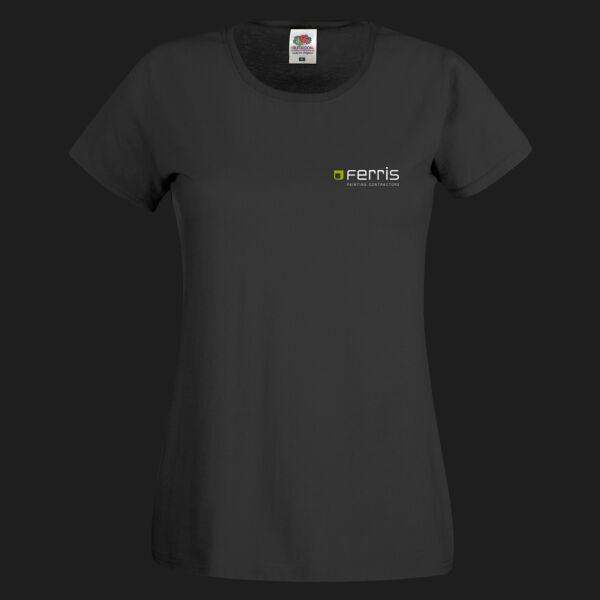 Printed Ferris Painting Contractors Left Chest - Ladies' Original T Thumbnail
