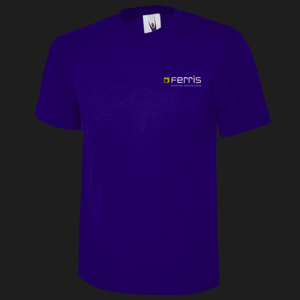 Printed Ferris Painting Contractors Left Chest - Olympic T-shirt Thumbnail