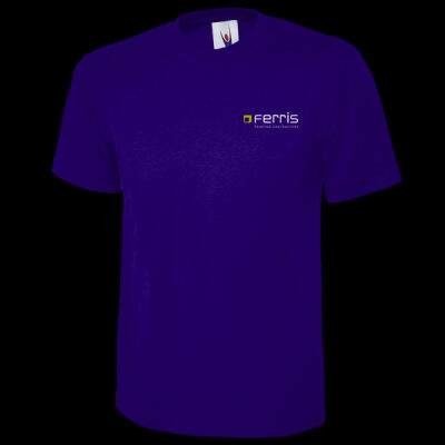 Printed Ferris Painting Contractors Left Chest - Olympic T-shirt Thumbnail