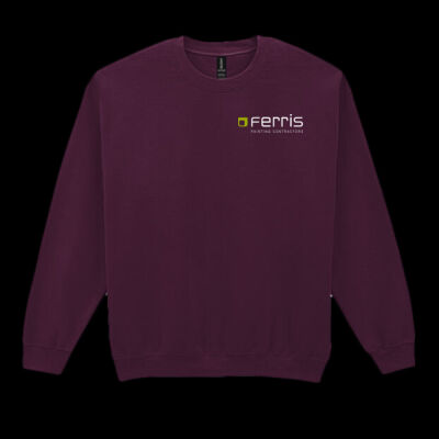 Printed Ferris Painting Contractors Left Chest - Heavy Blend™ Adult Crewneck Sweatshirt Thumbnail