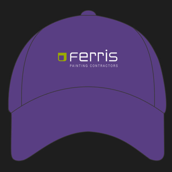 Printed Ferris Painting Contractors Left Chest - Houston 5-Panel Printers Cap Thumbnail