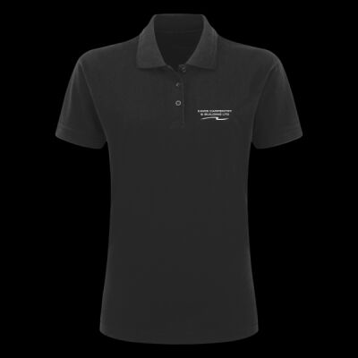 Printed - Caws Carpentry - Left Chest - UCC Ladies' Classic Polo Thumbnail