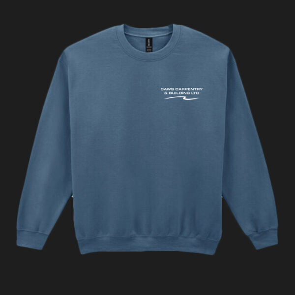 Printed - Caws Carpentry - Left Chest - Heavy Blend™ Adult Crewneck Sweatshirt Thumbnail