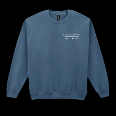 Printed - Caws Carpentry - Left Chest - Heavy Blend™ Adult Crewneck Sweatshirt Thumbnail