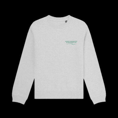 Printed - Caws Carpentry - Left Chest - Organic Sweatshirt Thumbnail