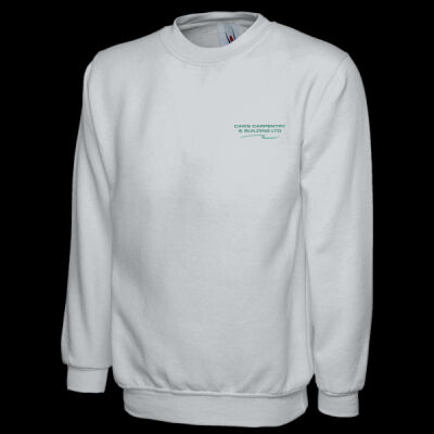 Printed - Caws Carpentry - Left Chest - Classic Sweatshirt Thumbnail
