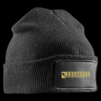 Printed - Cosgrove Painting - Left Chest - Double Knit Printers Beanie Thumbnail