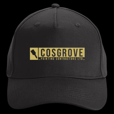 Printed - Cosgrove Painting - Left Chest - Organic Cotton 5 Panel Cap Thumbnail