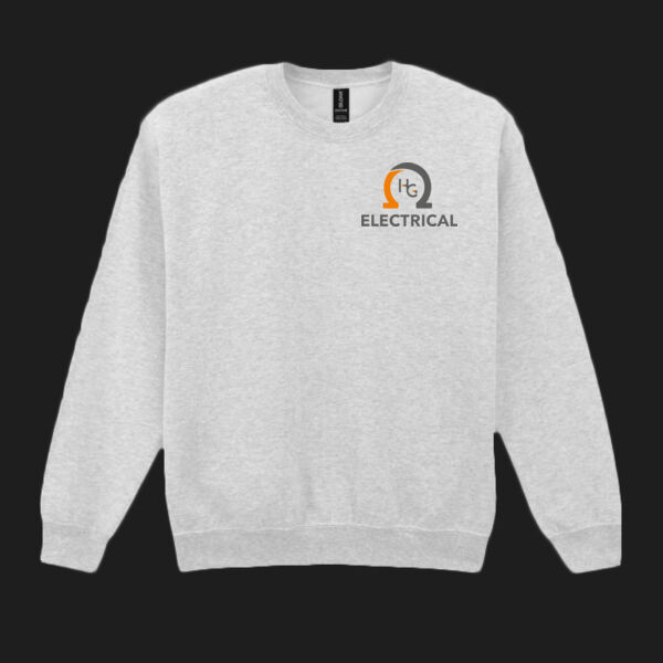 Printed - HG Electrical  - Left Chest - Heavy Blend™ Adult Crewneck Sweatshirt Thumbnail