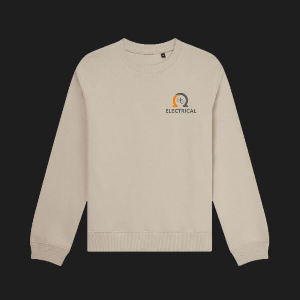 Printed - HG Electrical  - Left Chest - Organic Sweatshirt Thumbnail