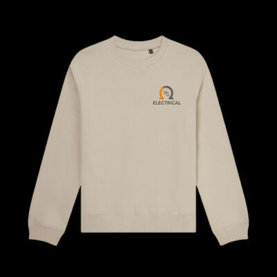 Printed - HG Electrical  - Left Chest - Organic Sweatshirt Thumbnail
