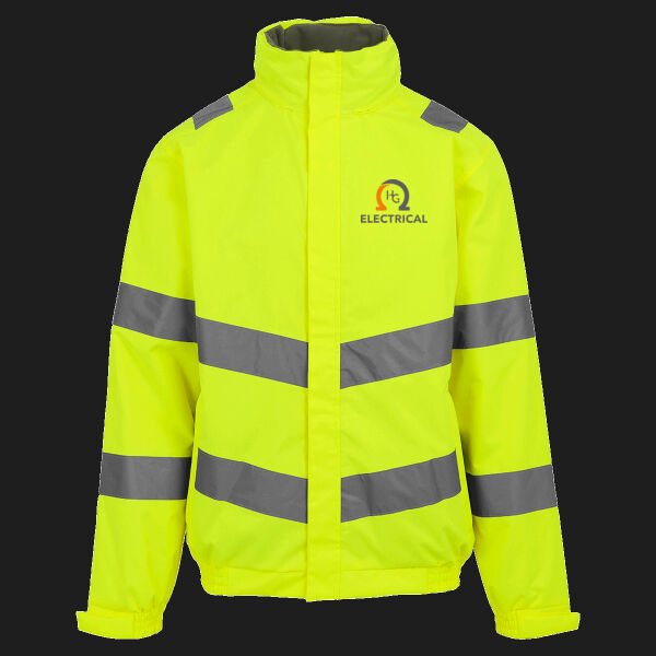 Printed - HG Electrical  - Left Chest - Hi-Vis Pro Contract Dover Jacket (Class 3) Thumbnail