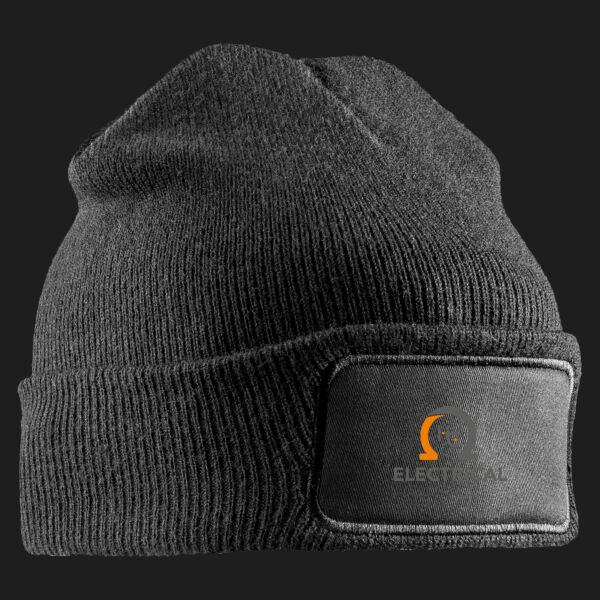 Printed - HG Electrical  - Left Chest - Double Knit Printers Beanie Thumbnail