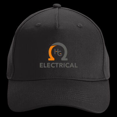 Printed - HG Electrical  - Left Chest - Organic Cotton 5 Panel Cap Thumbnail