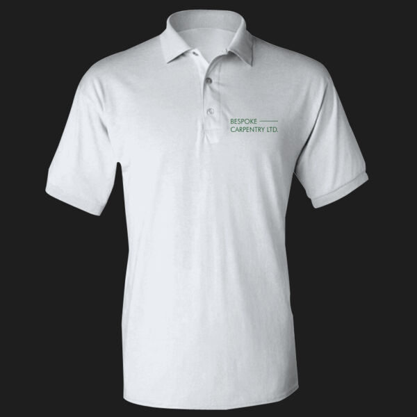 Printed - Bespoke Carpentry - Left Chest - DryBlend® Adult Jersey Polo Thumbnail