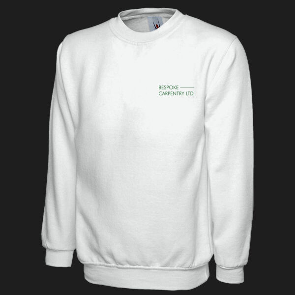 Printed - Bespoke Carpentry - Left Chest - Classic Sweatshirt Thumbnail