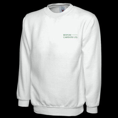 Printed - Bespoke Carpentry - Left Chest - Classic Sweatshirt Thumbnail