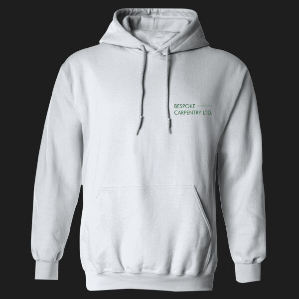 Printed - Bespoke Carpentry - Left Chest - Heavy Blend™ Adult Hooded Sweatshirt Thumbnail