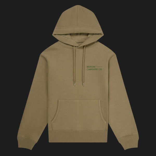 Printed - Bespoke Carpentry - Left Chest - Organic Hoodie Thumbnail