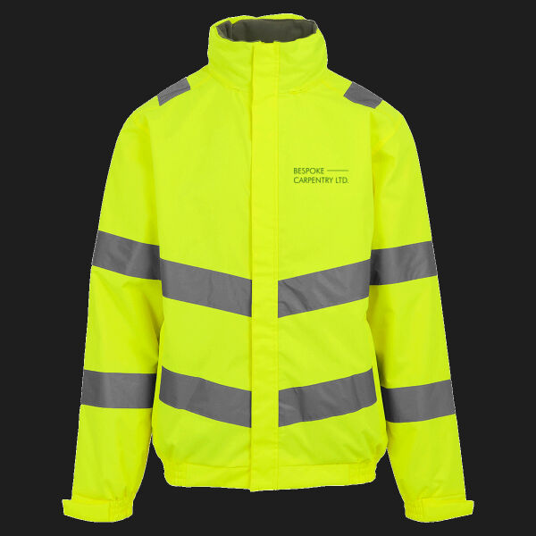 Printed - Bespoke Carpentry - Left Chest - Hi-Vis Pro Contract Dover Jacket (Class 3) Thumbnail