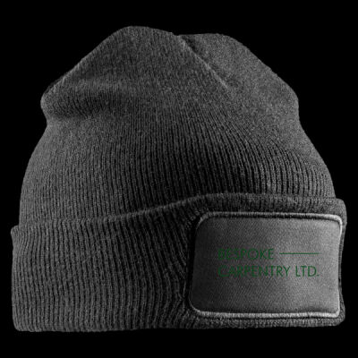 Printed - Bespoke Carpentry - Left Chest - Double Knit Printers Beanie Thumbnail