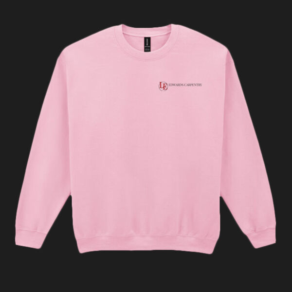 Printed Edwards Carpentry Left Chest - Heavy Blend™ Adult Crewneck Sweatshirt Thumbnail