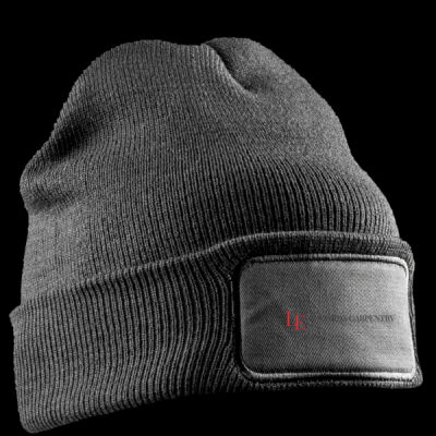 Printed Edwards Carpentry Left Chest - Double Knit Printers Beanie Thumbnail