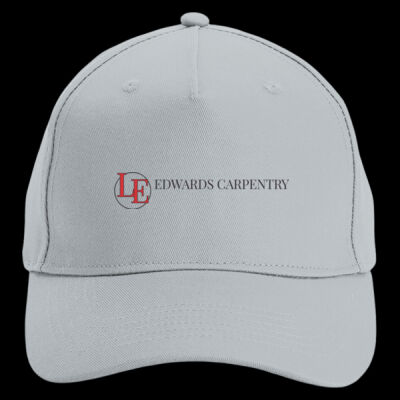 Printed Edwards Carpentry Left Chest - Organic Cotton 5 Panel Cap Thumbnail