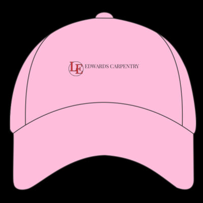 Printed Edwards Carpentry Left Chest - Houston 5-Panel Printers Cap Thumbnail