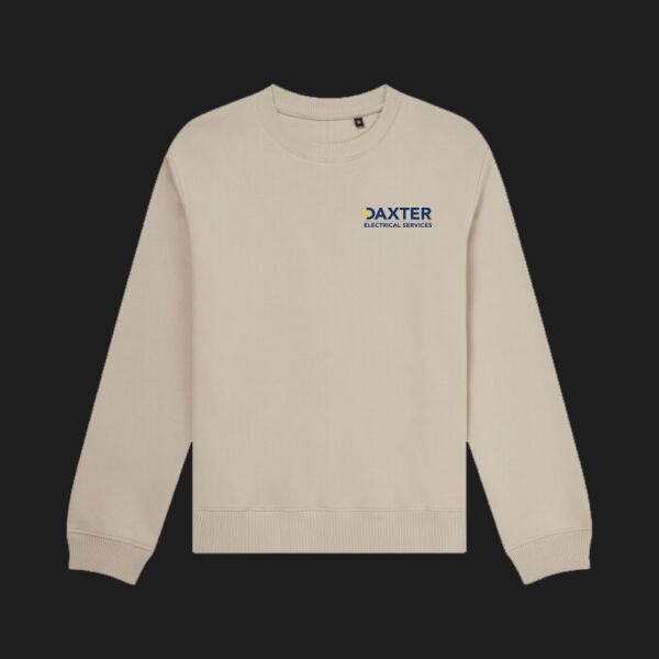 Printed Daxter Electricals Left Chest - Organic Sweatshirt Thumbnail